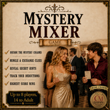 Mystery Mixer Game with Wine Charm Marker Charm Sets