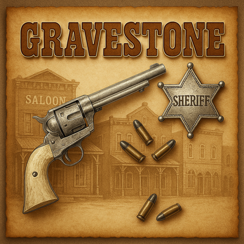 Gravestone the wild western murder mystery party
