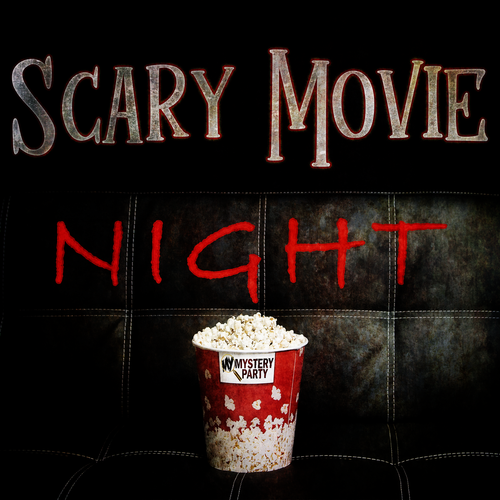 Scary Movie Night mystery party game for tweens.