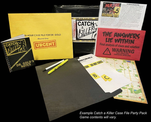 Catch a Killer case file party pack