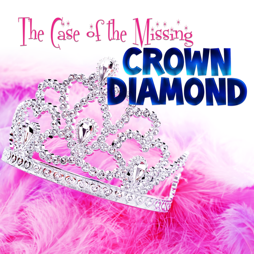 Crown Diamond mystery party game for kids