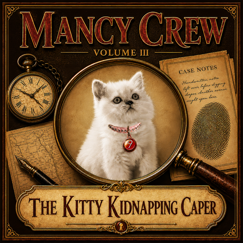 Mancy Crew Kitty Kidnapping Caper mystery party for kids