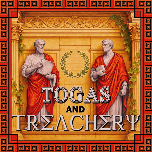 Roman Toga murder mystery party game