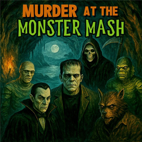 Monster murder mystery party game by My Mystery Party. 