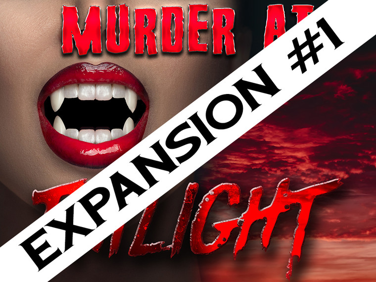 Vampire mystery party expansion pack #1