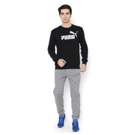 Men Black & Grey Track Suit