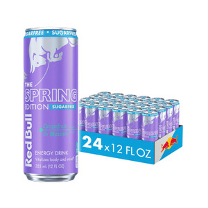 Red Bull Grapefruit and Blossom Sugar-Free Energy Drink, with 114 mg Caffeine plus Taurine & B Vitamins, 12 Fl Oz, Pack of 24 Cans