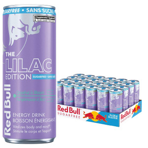 Red Bull Spring Edition Sugarfree Energy Drink, Grapefruit & Blossom, Liquid, Can, Sugar Free, Lactose Free, 24 Pack, 250ml
