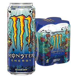Monster Energy Aussie Style Lemonade Drink 500ml 4 Pack