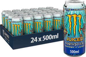 Monster Aussie Style Lemonade Energy Drink 500 ml (Pack of 24)