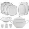 KARACA FINE PEARL MIDNIGHT 62 PCS DINNER SET FOR 12 P