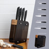 EMSAN KNIFE SET KUMSAL 6 PCS BLACK