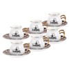 EMS YED?TEPE 6 PERSONS COFFEE CUP SET