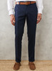 SLIM FIT TROUSERS SIDE POCKET NAVY BLUE