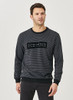 STANDART FIT SWEATSHIRT CREW NECK BLACK ANTHRACITE