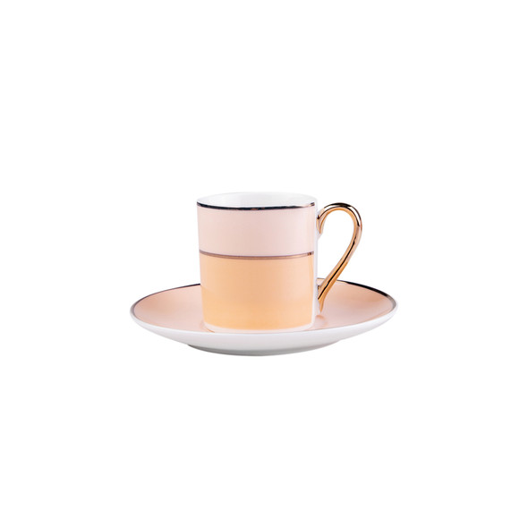 KARACA LANA ORANGE COFFEE CUPS SET OF 6