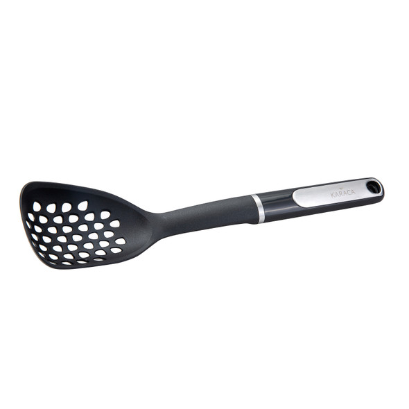 KARACA COOL GRAY HOLE SPOON