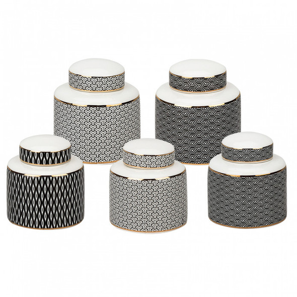 BRONX 5 PCS SPICE JAR SET