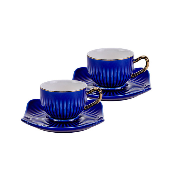 EMSAN NAS?P BLUE 2 PERSONS COFFEE CUP SET