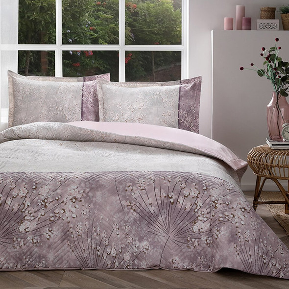 DUVET COVER SET SINGLE DAMSON HOYA