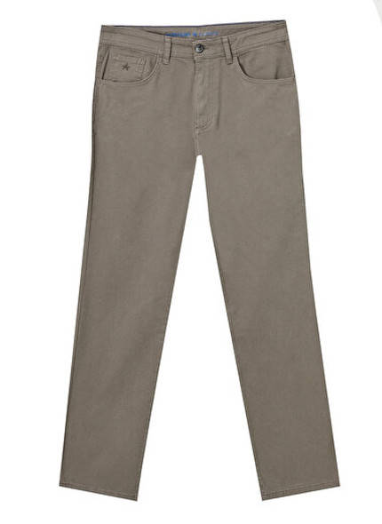 COMFORT FIT TROUSERS 5 POCKET GREY