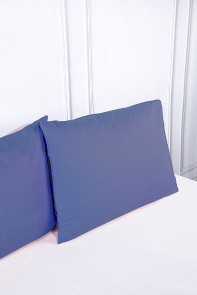 COLOURIST PILLOWCASE 2 PCS DARK BLUE