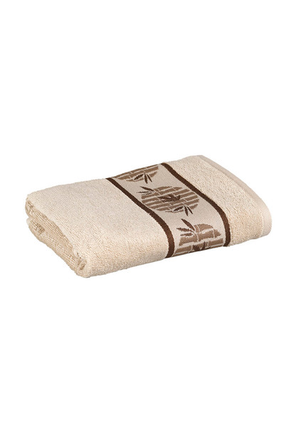 BONSAI BEIGE BATH TOWEL 90*150