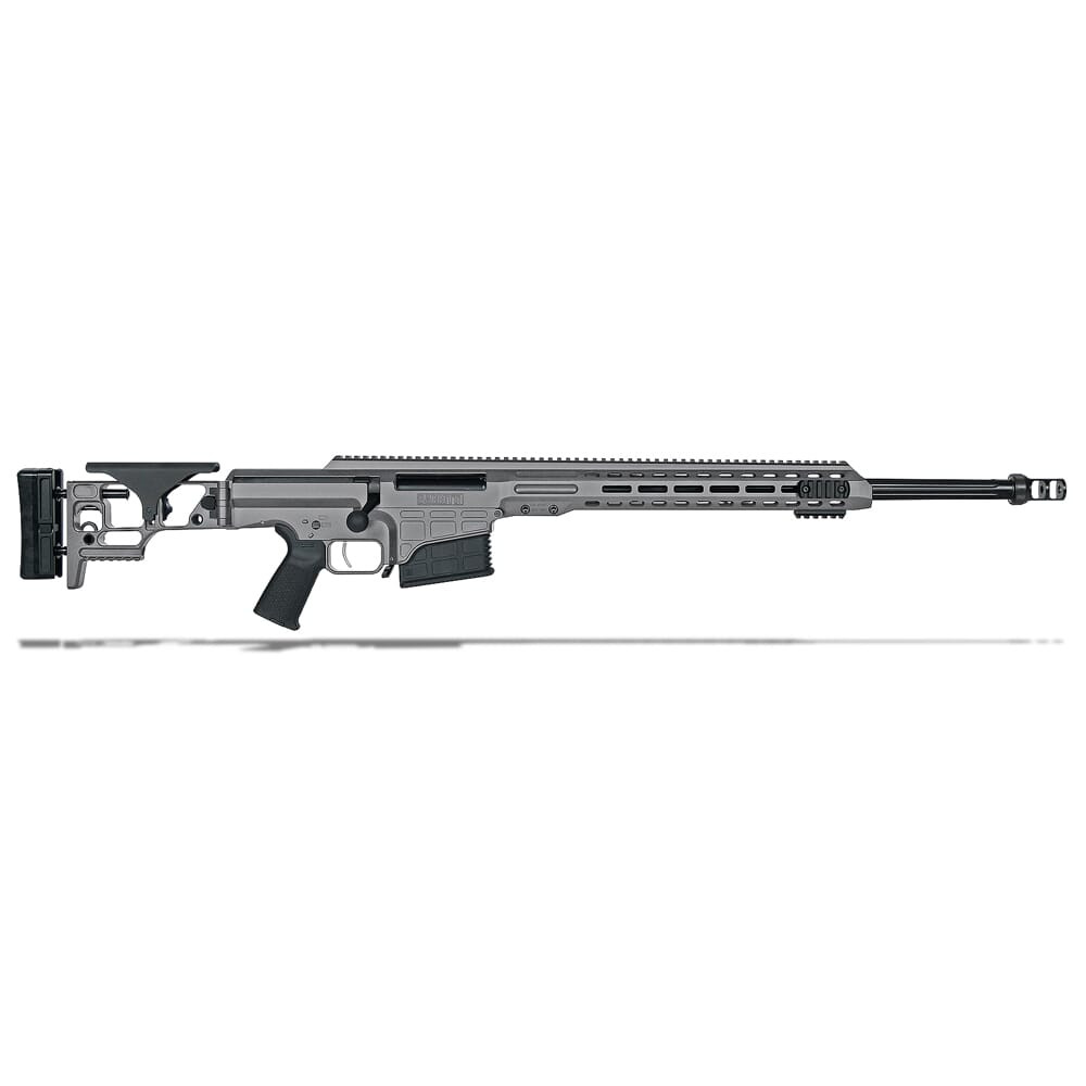 Barrett MRAD .308 Win Folding Stock Tungsten Grey Cerakote 24\" Fluted Bbl 1:8\" Rifle 18492