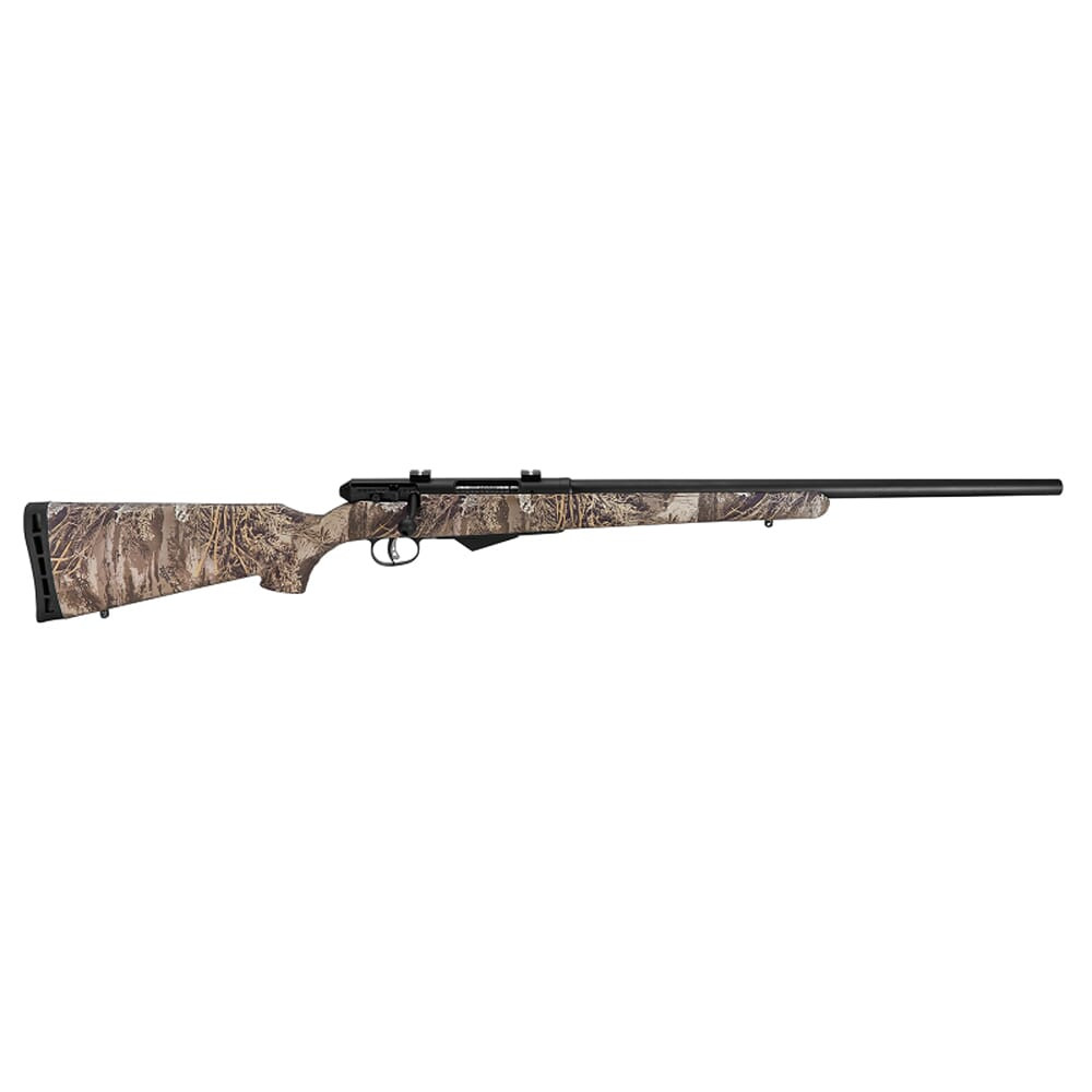 Savage Arms 25 Walking Varminter Camo .17 Hornet 22\" 1:9\" Bbl RealTree Max-1 XT BA Rifle w/(1) 4rd Mag 19978