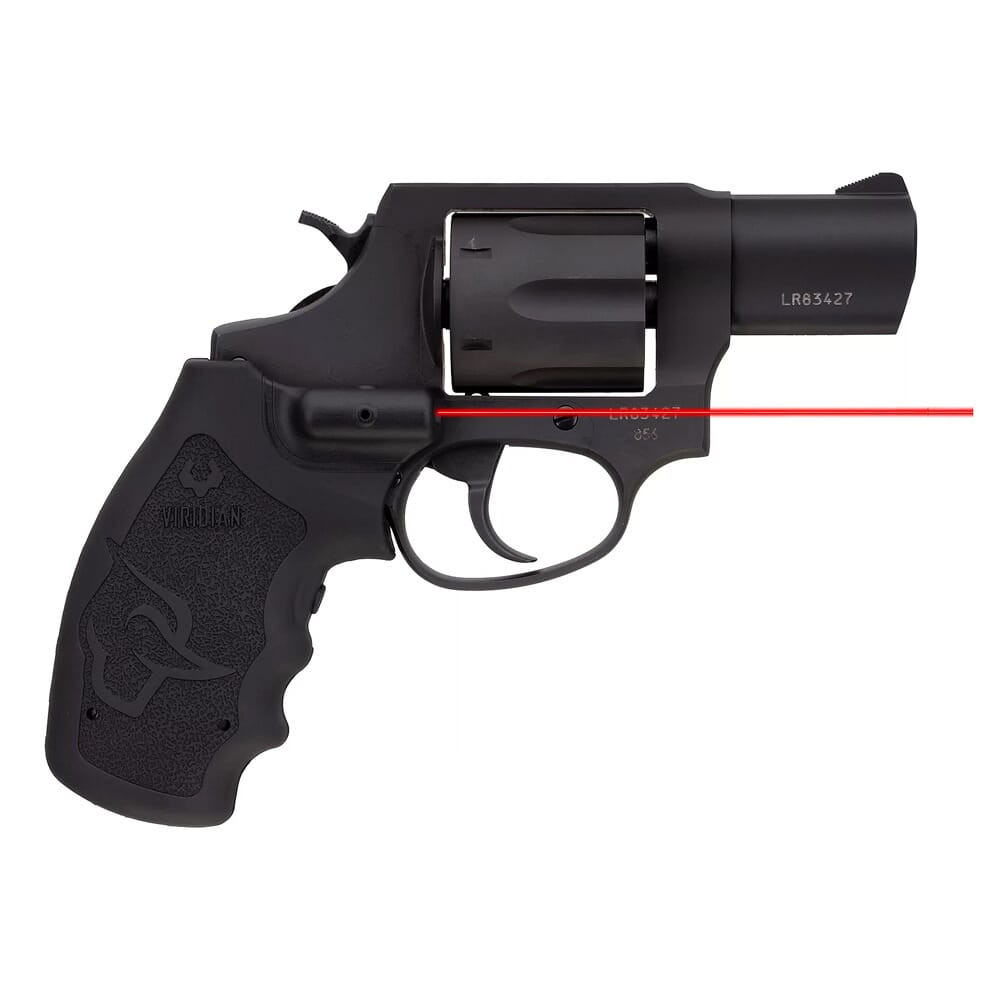 Taurus 856 .38 Special 2"Bbl Bk/Bk 6rd Mag Viridian Red Laser Grip Revolver 2-856021VL