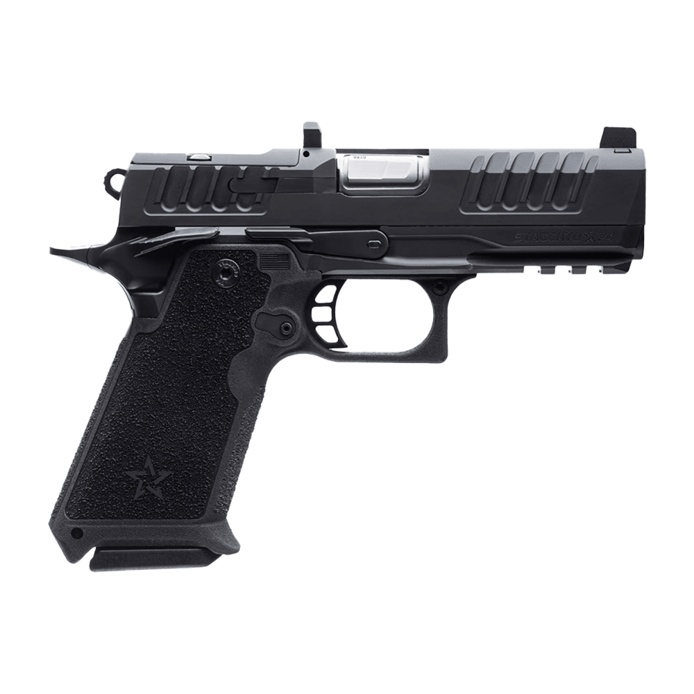 Staccato HD Preferred P4 DLC Barrel Trijicon Night Sight MA & CA Compliant Pistol w/(3) Mags 20-2500-000106