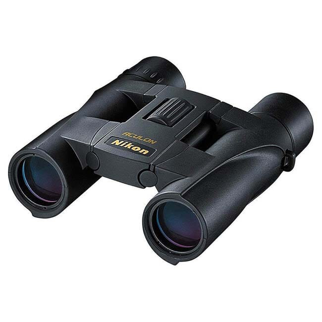 Nikon Aculon A30 10X25 Black Clamshell Binocular 6492