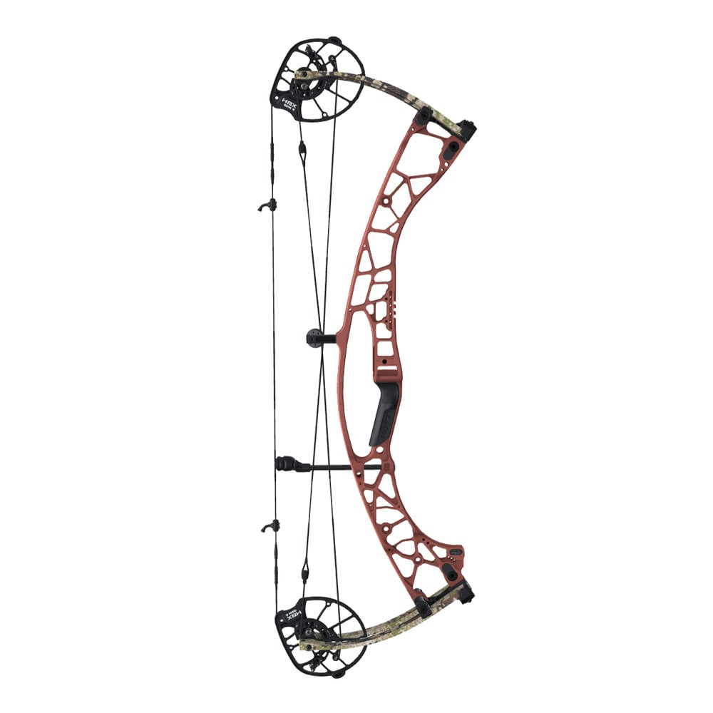 Hoyt Alpha AX-3 33 HBX Gen4 Georgia Clay/Subalpine limbs RH 70 #3 (28.25-29) 2131452