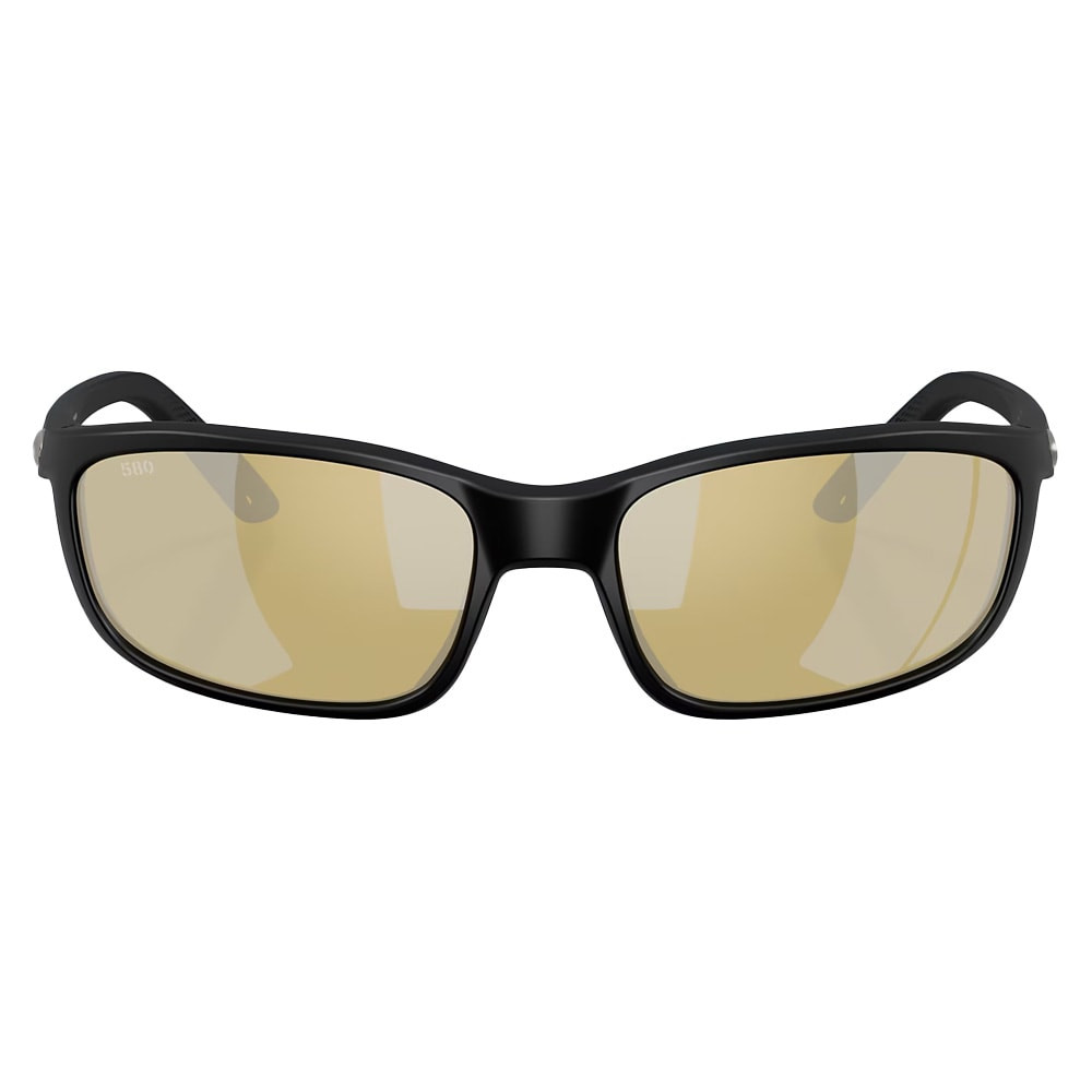 Costa Del Mar Brine II Black Frame Sunrise Silver Mirror 580G Lens 06S9134-91340759