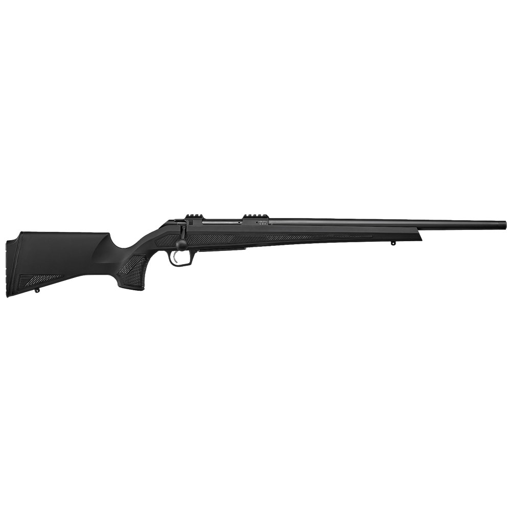 CZ-USA 600 Plus Alpha 6cm 5rd 22\" Bbl 5/8x24 Picatinny Rail Black Synthetic Soft Touch Stock Rifle 07415