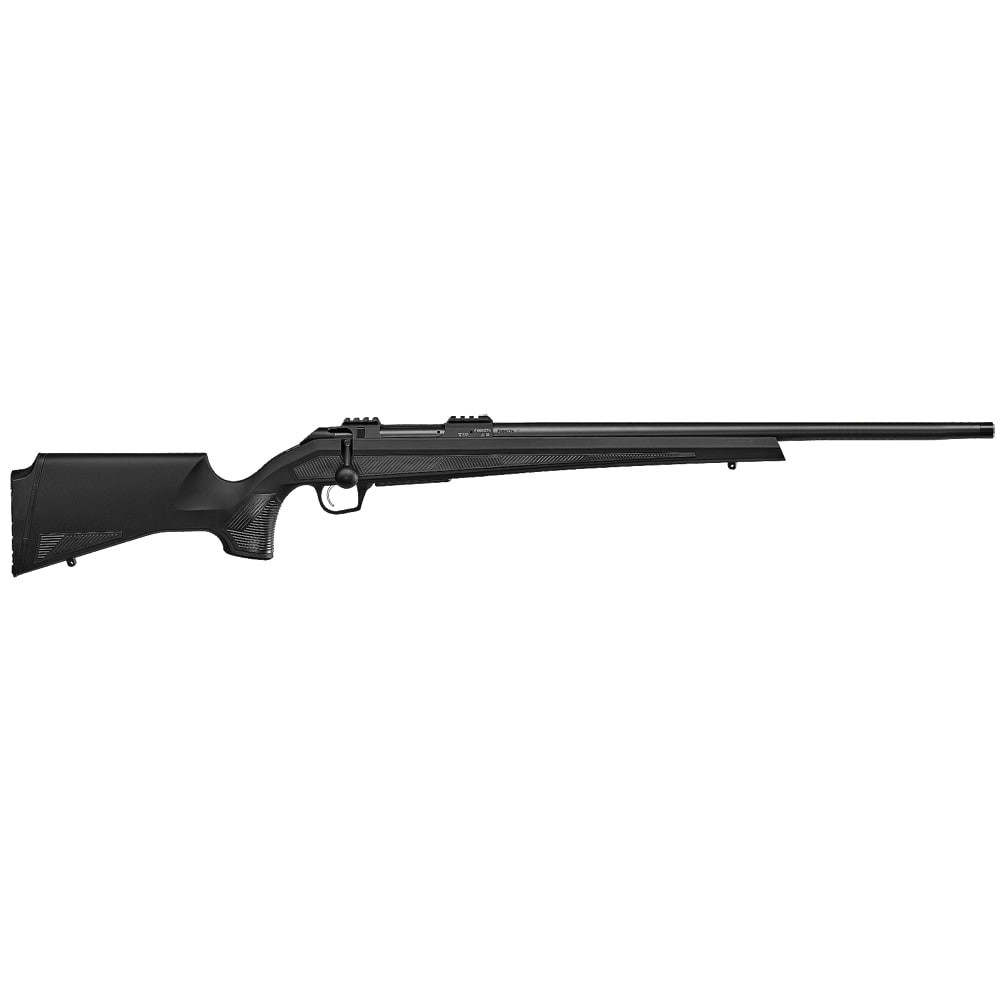 CZ-USA 600 Plus Alpha 6.5 PRC 3rd 24\" Bbl 5/8x24 Picatinny Rail Black Synthetic Soft Touch Stock Rifle 07417