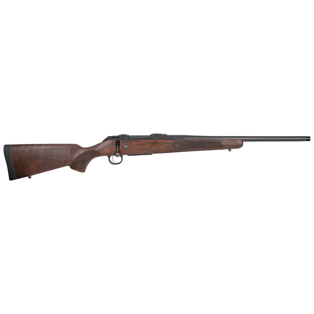 CZ-USA 600 ST2 American High Grade .308 Win 20" 9/16x24 Bbl Drilled/Tapped 5rd Grade Dark++ Walnut Rifle 07716