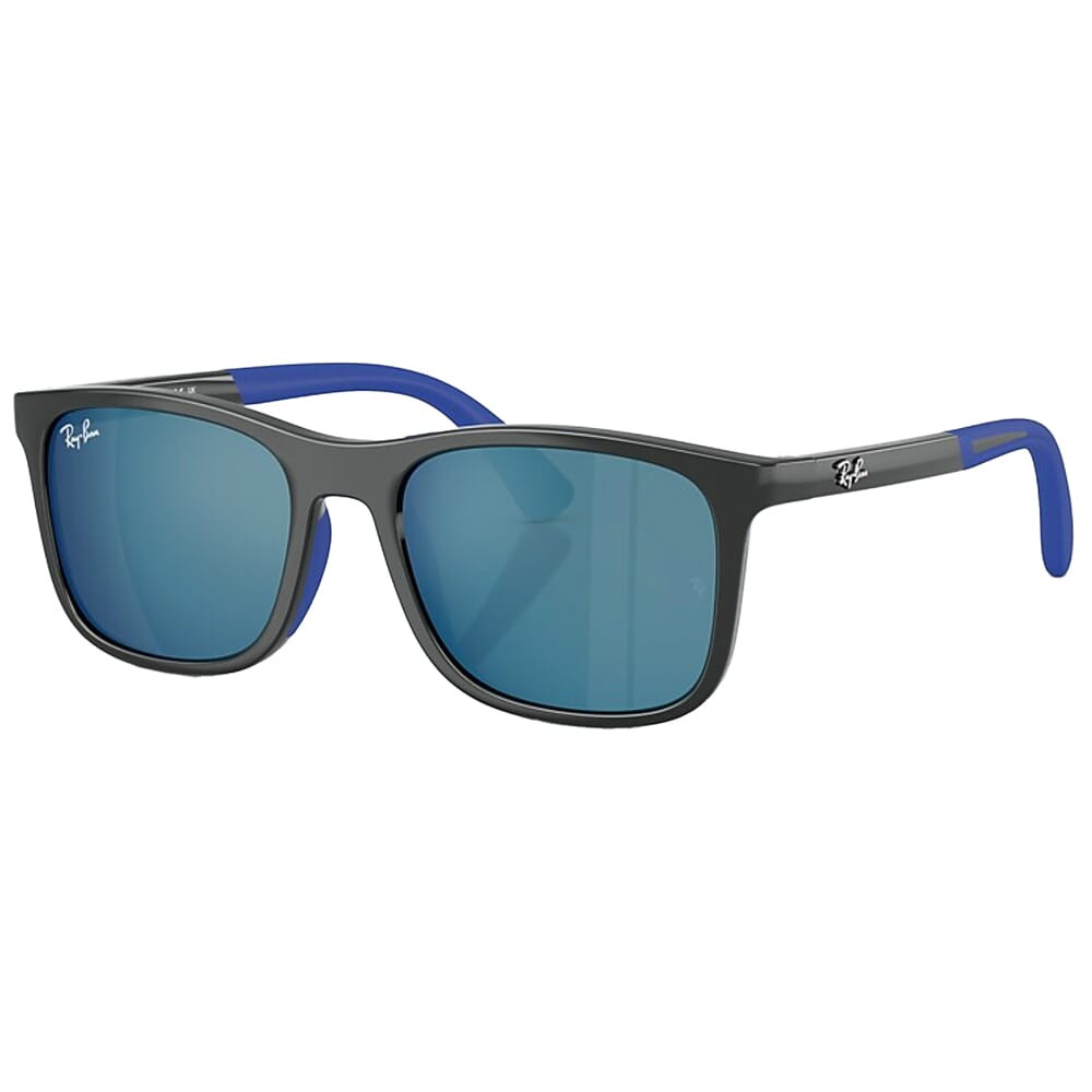 Ray-Ban  Grey on Rubber Blue Dark Blue Mirror Blue 0RJ9084S-71515547