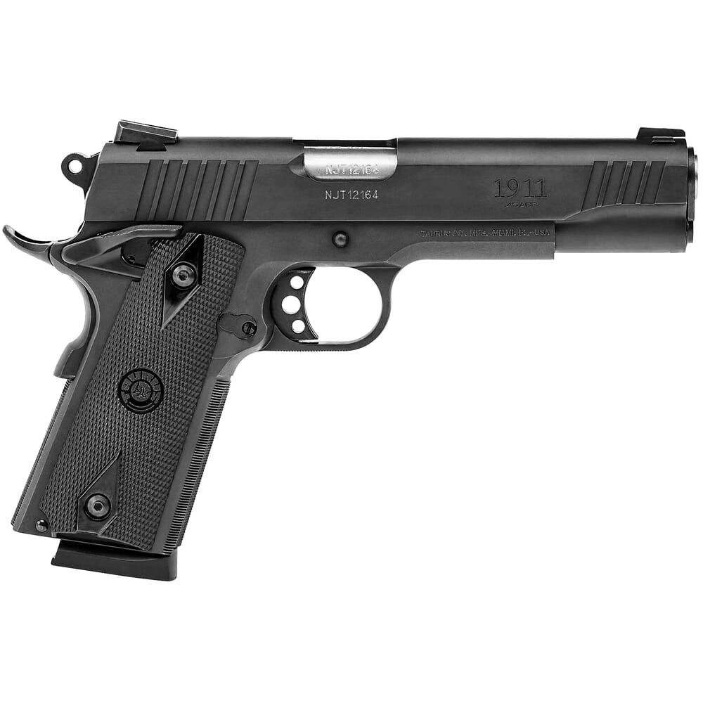 Taurus PT1911 .45 ACP Bk/Bk 5"Bbl Pistol w/(1)8rd Mag 1-191101FS