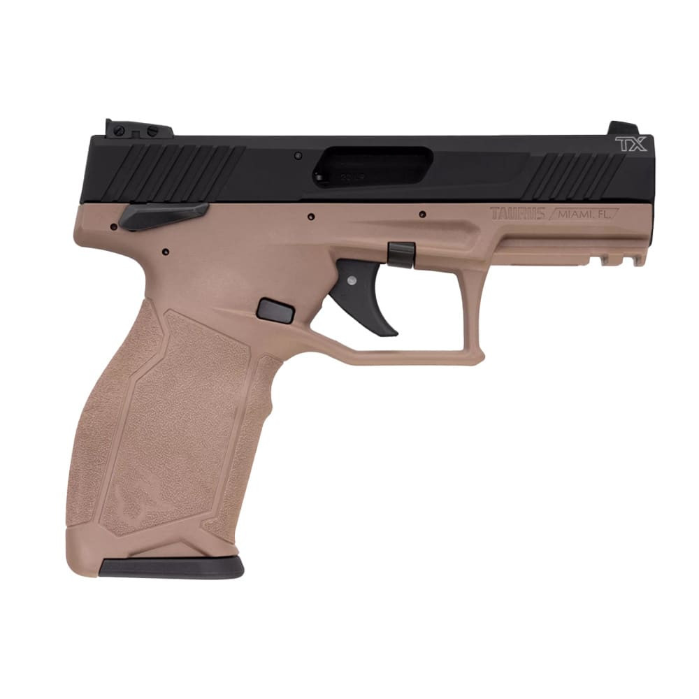 Taurus 2TX .22 LR 4.6"Bbl 1x16 1x22 Rds Fde/Bk Pistol 1-2TX22141F