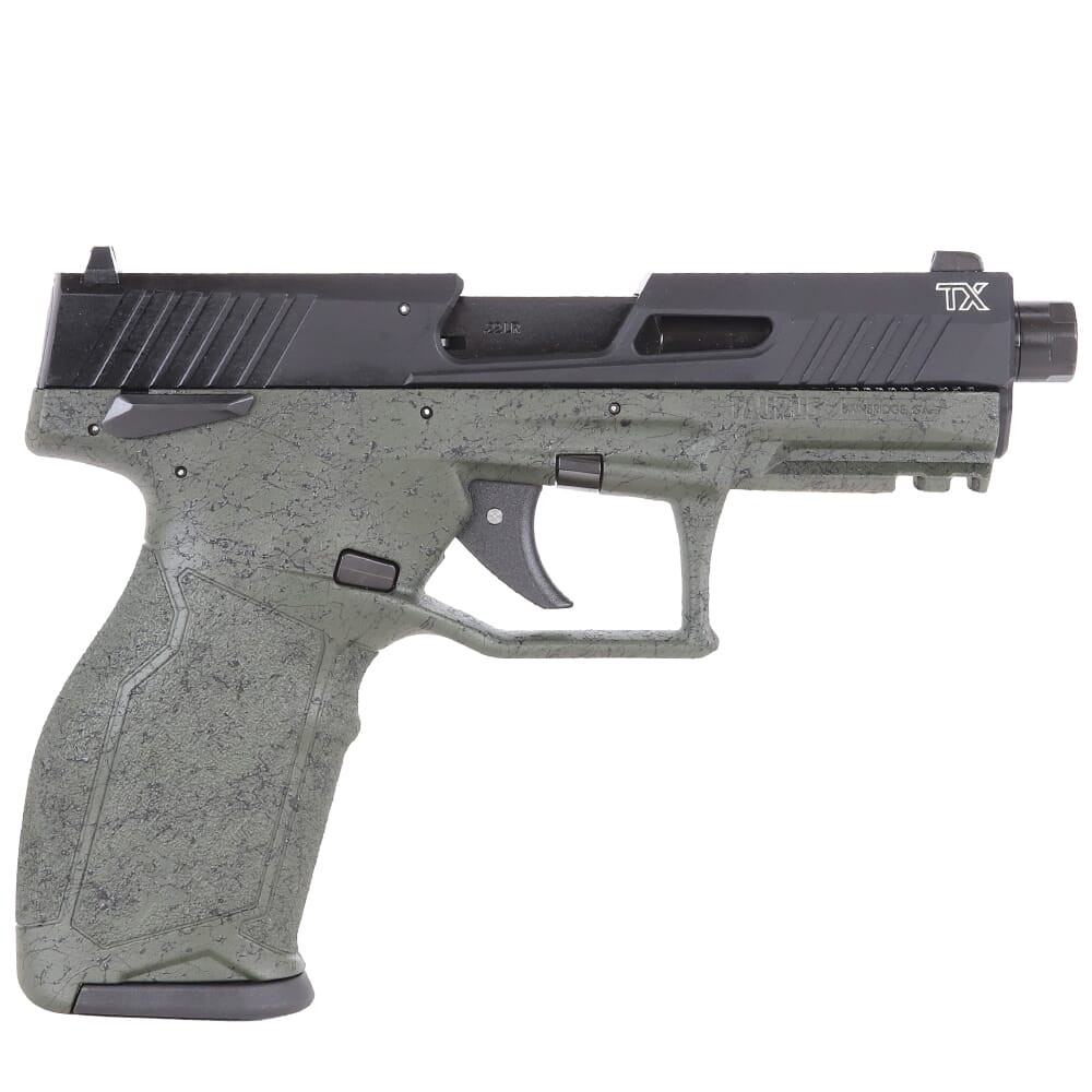 Taurus 2TX22 .22 LR 4\" ODG Splat BK/BK Pistol w/(1) 16rd Mag & (1) 22rd 1-2TX22141SP2