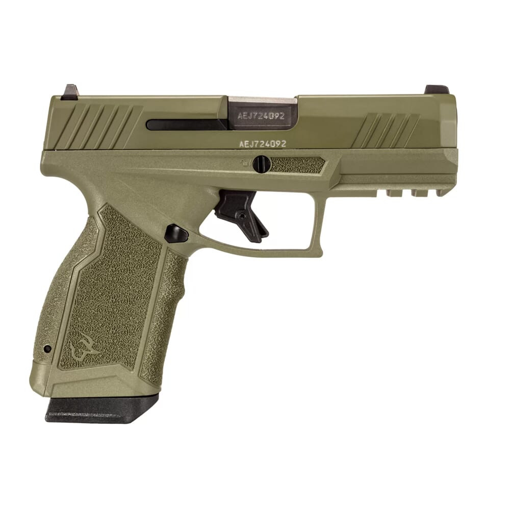 Taurus GX4 9mm Sage Green 3.7\" Pistol w/(2) 10rd Mags 1-GX4CR94F-10F