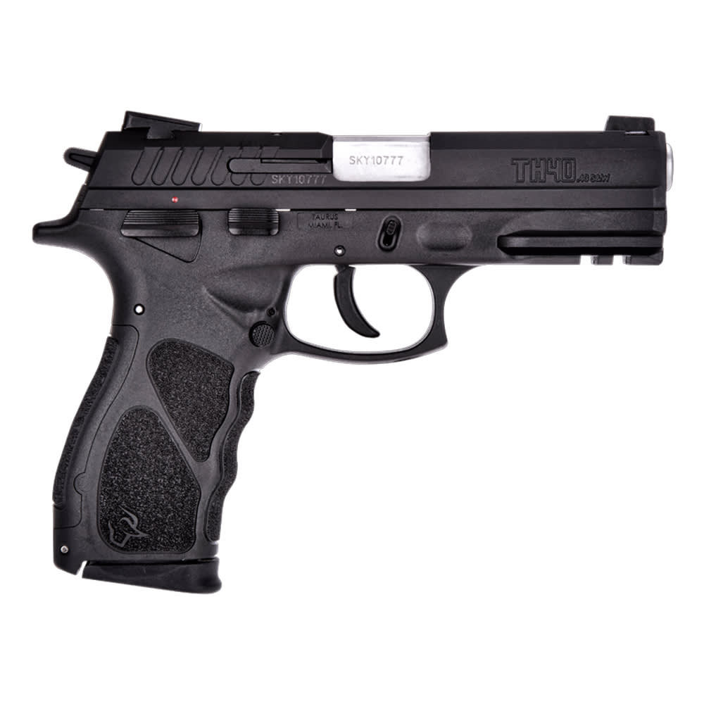 Taurus TH40 .40 S&W OD/BK 4.25\" Bbl Black Pistol w/(2) 15rd Mags 1-TH40041O