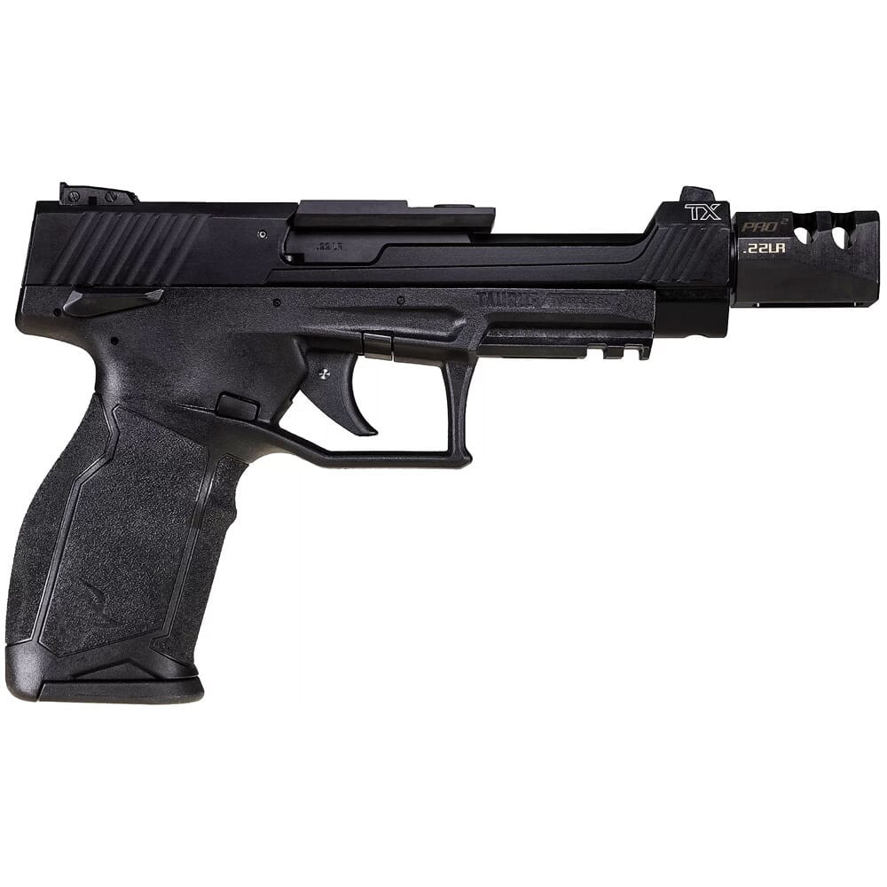 Taurus TaurusTX .22 Competition SCR 22LR 5.4\" Bk/Bk MA Compliant Pistol w/(3)10rd Mags 1-TX22C151-T10