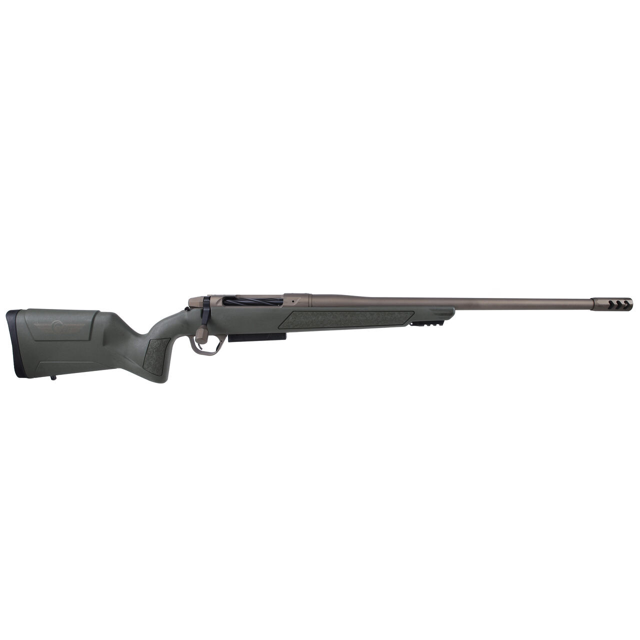 Christensen Arms Evoke 7mm Backcountry 20\" 1:8 Burnt Bronze Cerakote Action Gray with Bronze Logo Stock 801-15036-01