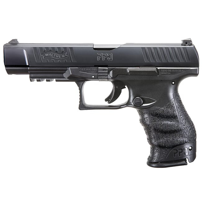 Walther PPQ M2 9mm Black 5" Standard 15 round Pistol w/ 2 Mags 2813734