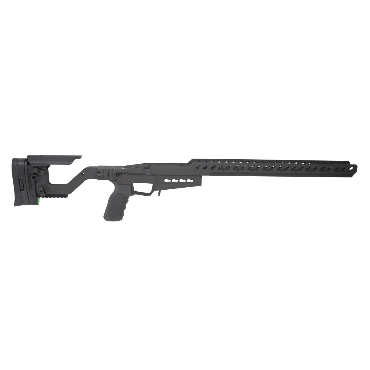 Accuracy International AT-X AICS Tikka T3 Black Keyslot Folding Stock 29828FO-BL