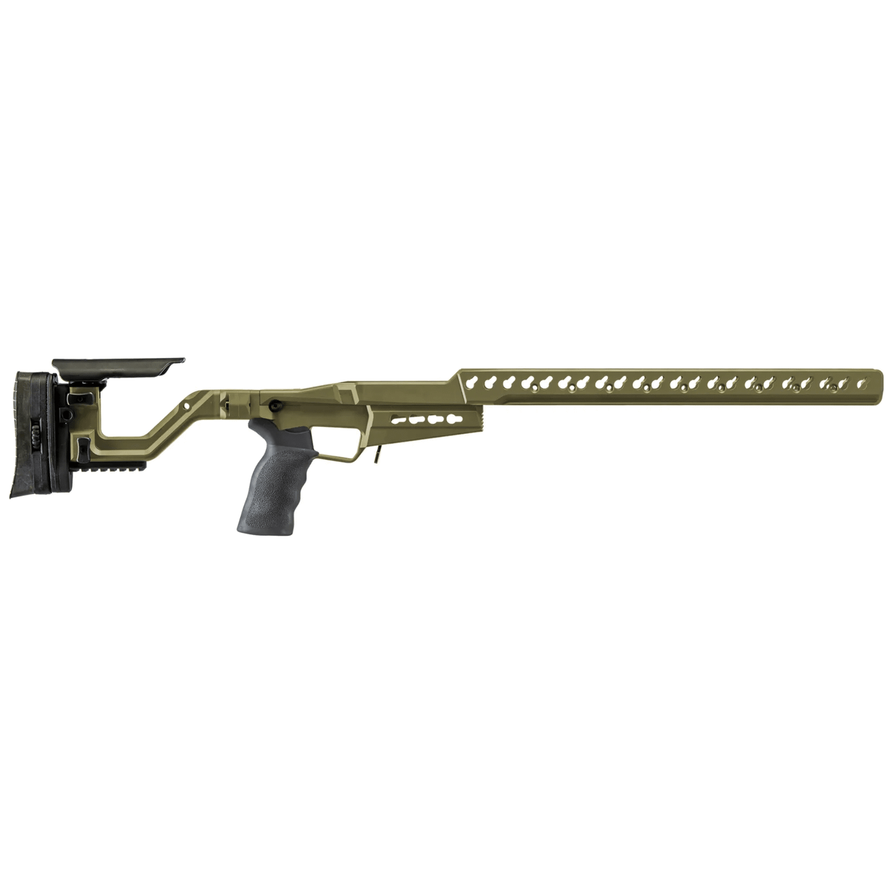 Accuracy International AT-X AICS Tikka T3  Sage Green Folding Stock 29828FO-GR