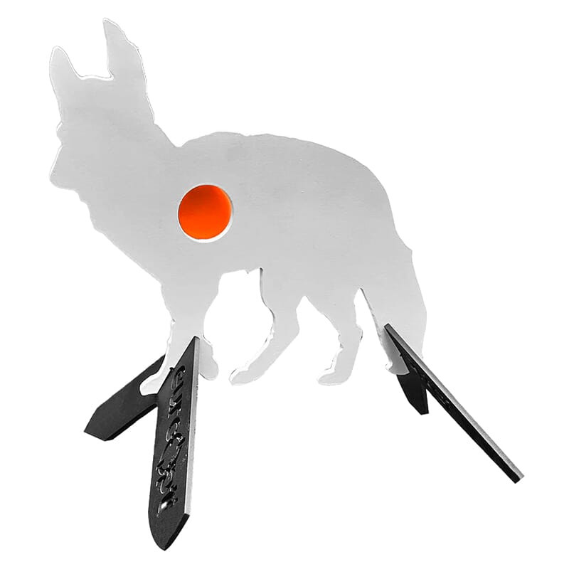 Precision Targets 3/8\" Life-Size Fox w/Reactive Vitals & Stand 3-8-LSFRVS