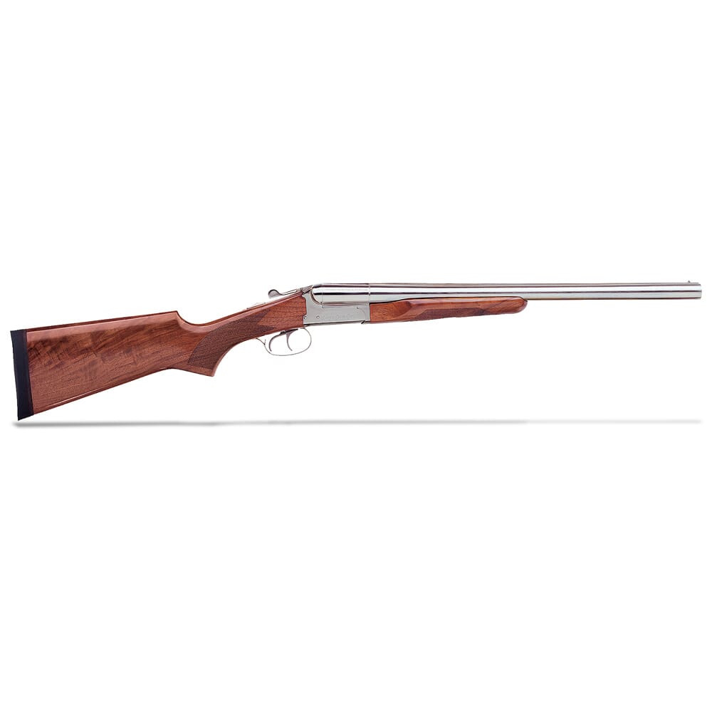 Stoeger Coach Gun Supreme DT 20ga 3\" 20\" AA Gloss Walnut, Polished Nickel Side-by-Side Shotgun 31489